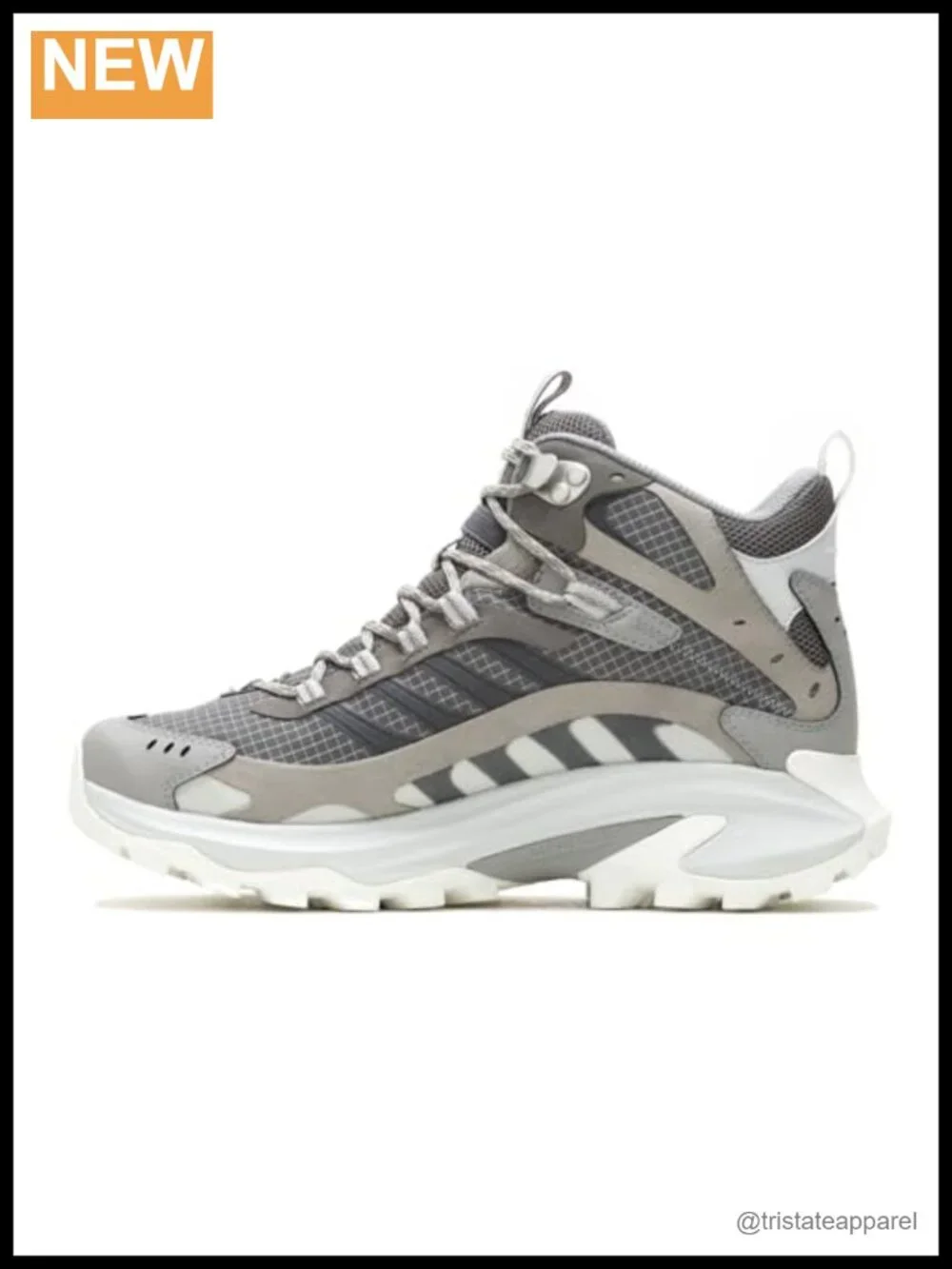 Waterproof Mid Hiking Boots with GORE-TEX - Lace Up Ankle High